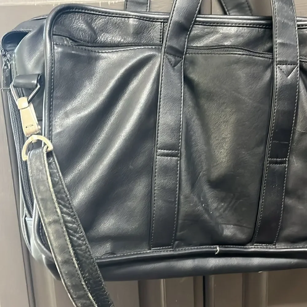 Men's Black Leather Bag